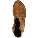 Nelson - Cowboylaarzen - Groen - Suède - Gevoerd met Fleecestof