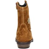 Nelson Kids Suède Cowboylaarzen Cognac