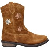 Nelson Kids Suède Cowboylaarzen Cognac