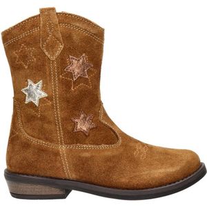 Nelson Kids Suède Cowboylaarzen Cognac