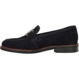 Ara Kent Trotteur Suède Loafers met Ketting Donkerblauw