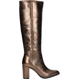 Nelson Leren Laarzen Brons Metallic