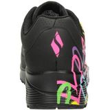 Skechers Uno Love sneakers zwart multi