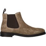 Nelson Suède Chelsea Boots Taupe
