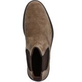 Nelson - Sigla - Chelsea Boot - Taupe - Suède - Leren Voetbed