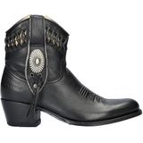 Sendra Leren Cowboylaarzen Zwart