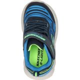 Skechers Bozler sneakers met lichtjes blauw