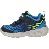 Skechers Bozler sneakers met lichtjes blauw