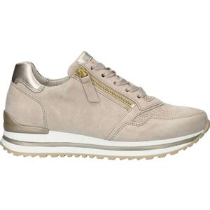 Gabor - Sneakers - Beige - Suède - Nelson-collectie