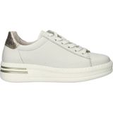 Gabor Leren Sneakers Wit/Zilver