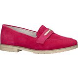 Rieker suède loafers fuchsia