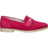 Rieker suède loafers fuchsia