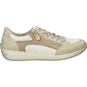 Rieker leren sneakers beige