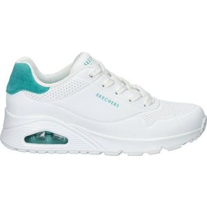 Skechers Uno Pop-Back Sneakers Wit