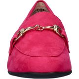 Marco Tozzi suède loafers fuchsia