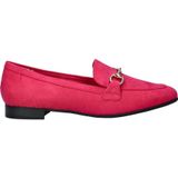 Marco Tozzi suède loafers fuchsia