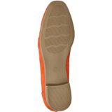 Marco Tozzi suède loafers oranje