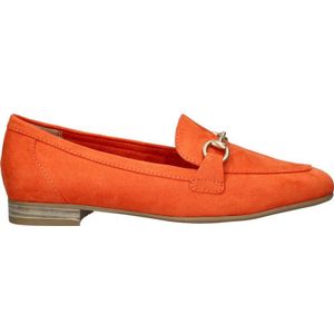 Marco Tozzi Suède Loafers Oranje