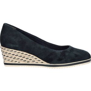 Tamaris suède espadrilles donkerblauw