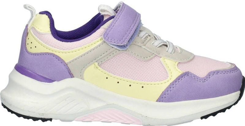 Nelson - Meisjes Sneaker - Imitatieleer/Nylon - Neutrale Kleuren