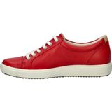 Ecco Soft 7 comfort leren veterschoenen rood