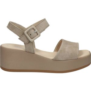 Gabor suède sandalettes beige