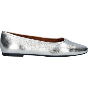 Vagabond Jolin leren ballerina's zilver