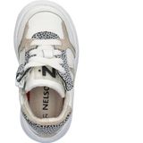 Nelson - Kids - Lage Sneakers - Sterretjes - Leer en Imitatieleer