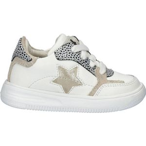 Nelson - Kids - Lage Sneakers - Sterretjes - Leer en Imitatieleer