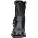 Nelson dames biker boot - Zwart - Maat 38