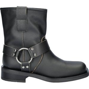 Nelson dames biker boot - Zwart - Maat 38