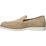 Nelson - Mocassins - Suède - Zwart - Leer en Textiel - Comfortabel Voetbed