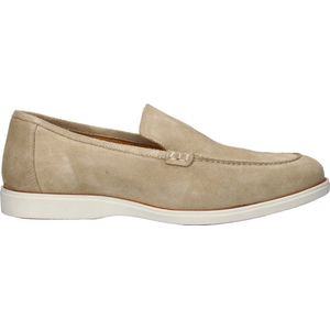 Nelson - Mocassins - Suède - Zwart - Leer en Textiel - Comfortabel Voetbed