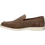 Nelson - Loafers - Taupe - Suède - Platte Zool - Uitneembaar Voetbed