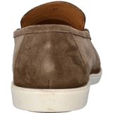 Nelson - Loafers - Taupe - Suède - Platte Zool - Uitneembaar Voetbed