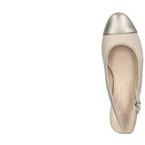 Ara Nizza 2.0 leren slingback pumps beige