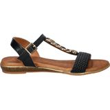 Dolcis - Sandalen - Goudkleurig - Imitatieleer - Verstelbare Enkelband