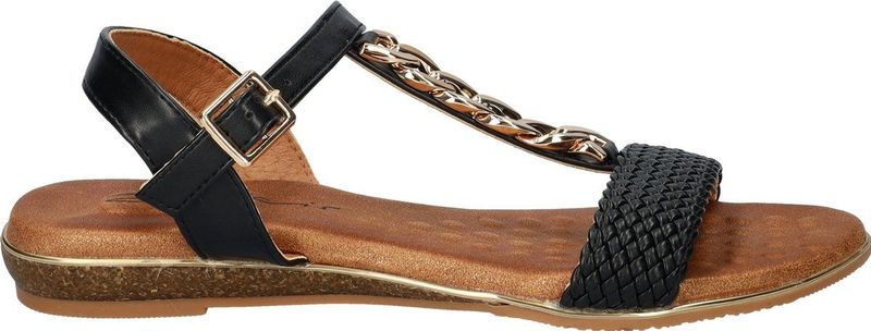 Dolcis - Sandalen - Goudkleurig - Imitatieleer - Verstelbare Enkelband