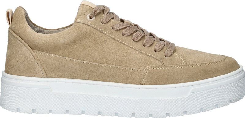 Nelson - Heren Sneakers - Suède - Grijs - Gevoerd met Leer