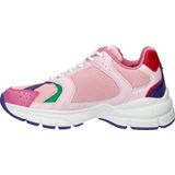 Nelson - Kids - Lage Sneakers - Chunky - Imitatieleer en Mesh-Textiel