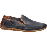 Pikolinos Conil leren mocassins donkerblauw