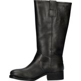 Nelson Leren Bikerboots Zwart