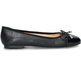 Nelson Leren Ballerina's Zwart