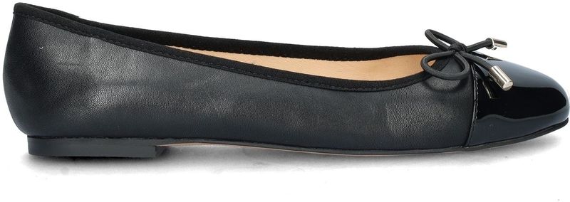 Nelson Leren Ballerina's Zwart