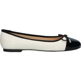 Nelson - Dames Ballerina - Zwart - Leer