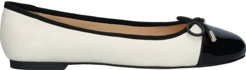 Nelson - Dames Ballerina - Zwart - Leer