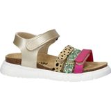 Nelson - Meisjes Sandaal - Imitatieleer - Zwart - Verstelbare Bandjes