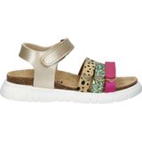 Nelson - Meisjes Sandaal - Imitatieleer - Zwart - Verstelbare Bandjes