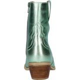 Nelson Leren Cowboylaarzen Mint Metallic