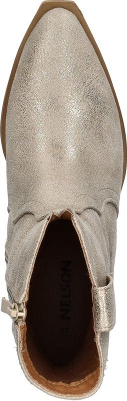 Nelson - Cowboylaars - Metallic - Suedine - Western-style Hak 4,5 cm